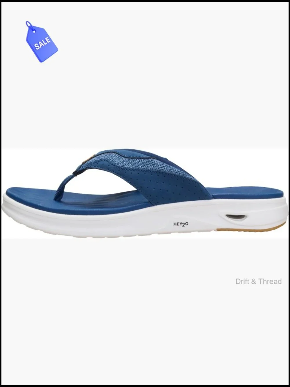 Men's Hey2O Mesh Flip Flop Sandal - Breathable Quick Dry Water Friendly
